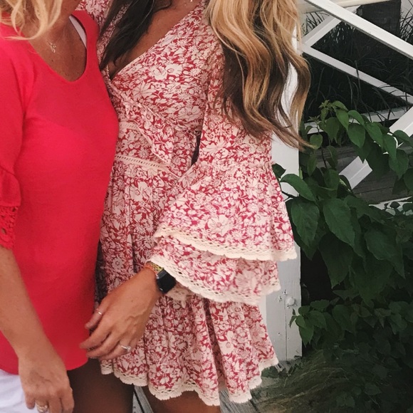 Free People Textured floral dress - Picture 5 of 5